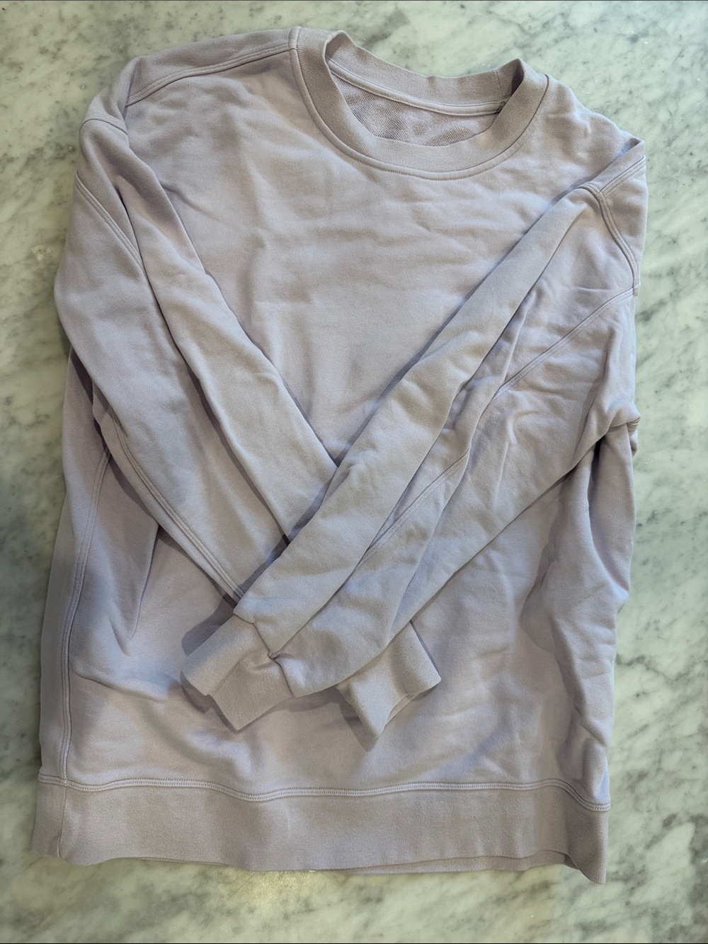 lululemon athletica Light Lavender Pullover Sweatshirt